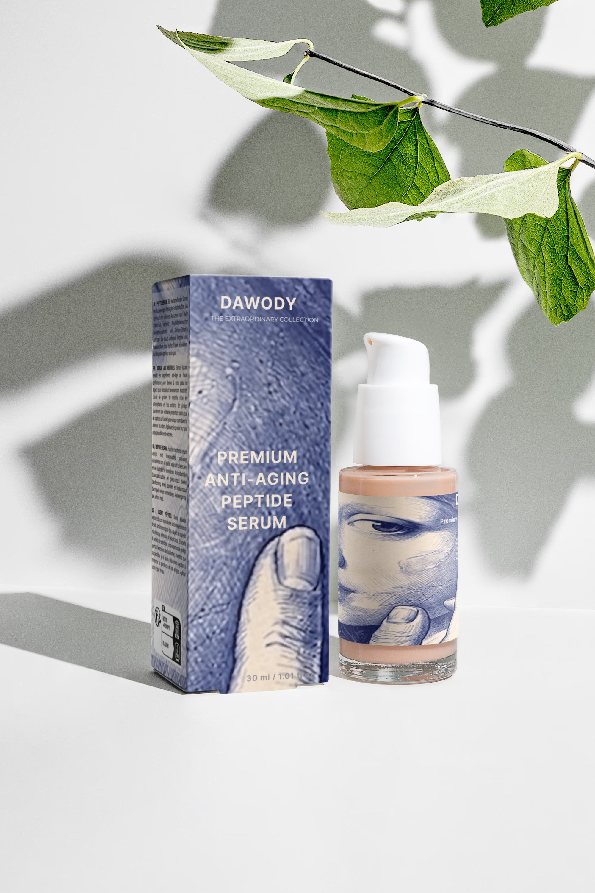 Premium Anti-Aging Peptide Serum - dawody-science-fashion