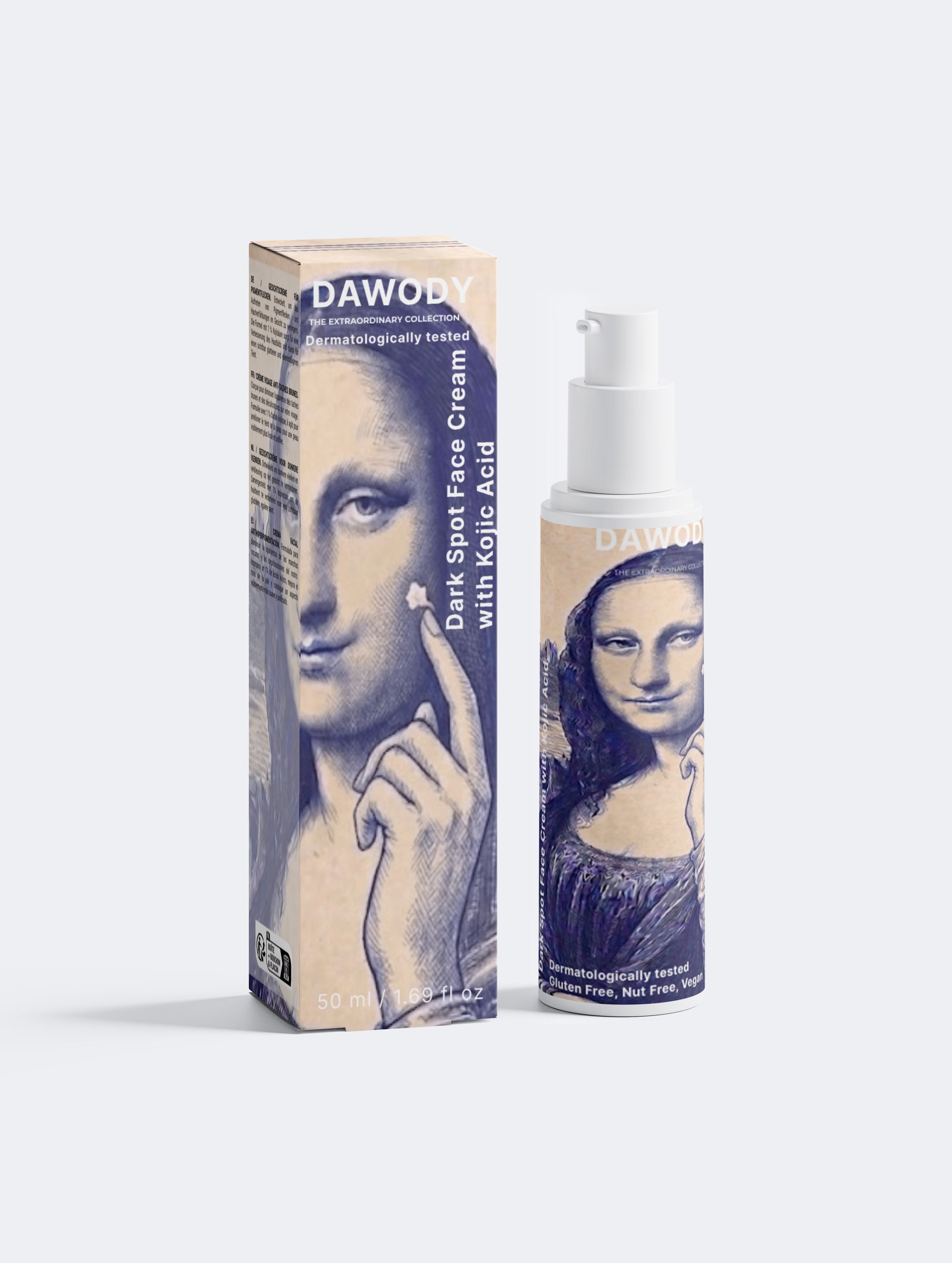 Dark Spot Face Cream with Kojic Acid - dawody-science-fashion