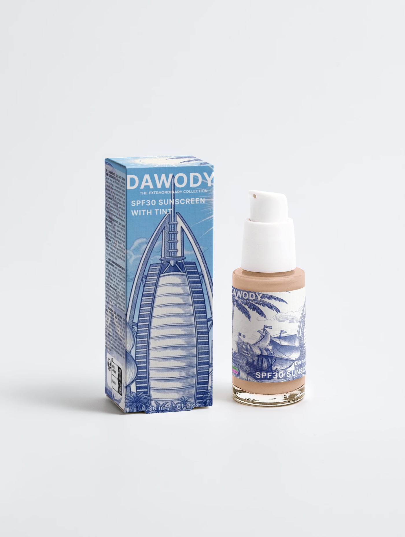 DAWODY SPF30 TINTED - dawody-science-fashion